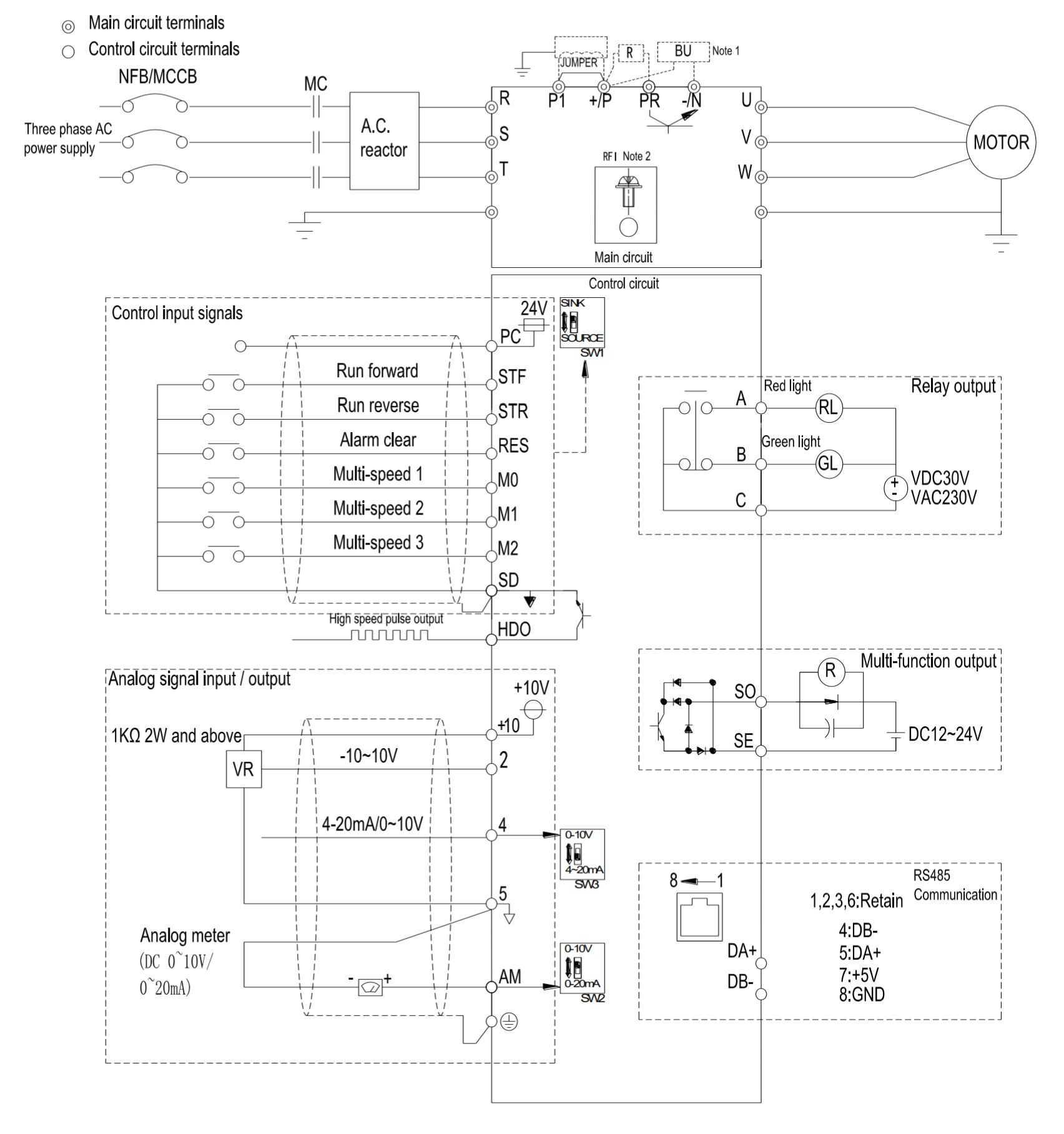 SE3 wiring
